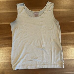 Chico's Women's Tan Microfiber Tank Top